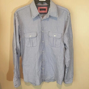 Zara Man Button Down Shirt Sz L